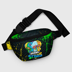 Поясная сумка BRAWL STARS LEON SKINS, цвет: 3D-принт — фото 2