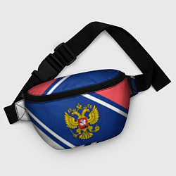 Поясная сумка RUSSIA SPORT, цвет: 3D-принт — фото 2