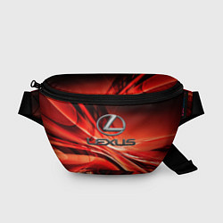 Поясная сумка LEXUS, цвет: 3D-принт
