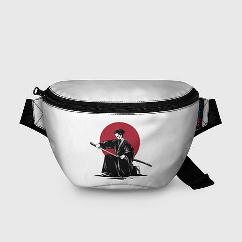 Поясная сумка Японский самурай Z / 3D-принт – фото 1