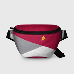 Поясная сумка AS Roma Red Design 2122, цвет: 3D-принт