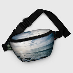 Поясная сумка Море, цвет: 3D-принт — фото 2