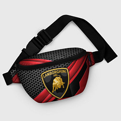 Поясная сумка Lamborghini, цвет: 3D-принт — фото 2