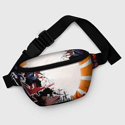 Поясная сумка Афросамурай аниме, цвет: 3D-принт — фото 2