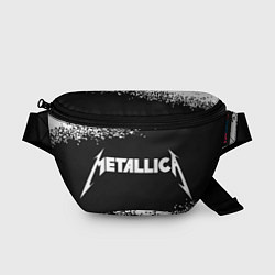 Поясная сумка METALLICA МЕТАЛЛИКА, цвет: 3D-принт