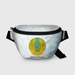 Поясная сумка KAZAKHSTAN КАЗАХСТАН, цвет: 3D-принт