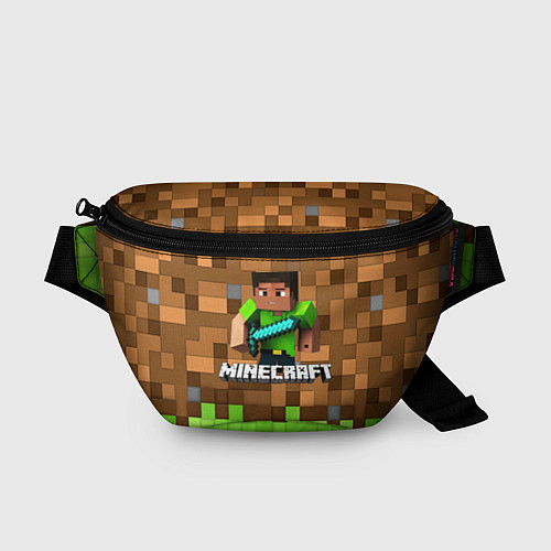 Поясная сумка Minecraft logo heroes / 3D-принт – фото 1