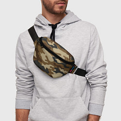 Поясная сумка Camouflage, цвет: 3D-принт — фото 2