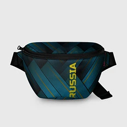 Поясная сумка RUSSIA, цвет: 3D-принт