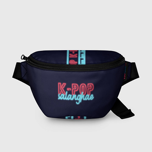 Поясная сумка LOVE K-POP / 3D-принт – фото 1