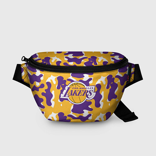 Поясная сумка LA LAKERS ЛЕЙКЕРС / 3D-принт – фото 1