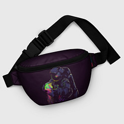 Поясная сумка Медуза и космонавт, цвет: 3D-принт — фото 2
