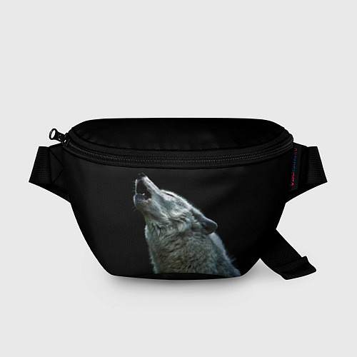 Поясная сумка Воющий волк / 3D-принт – фото 1