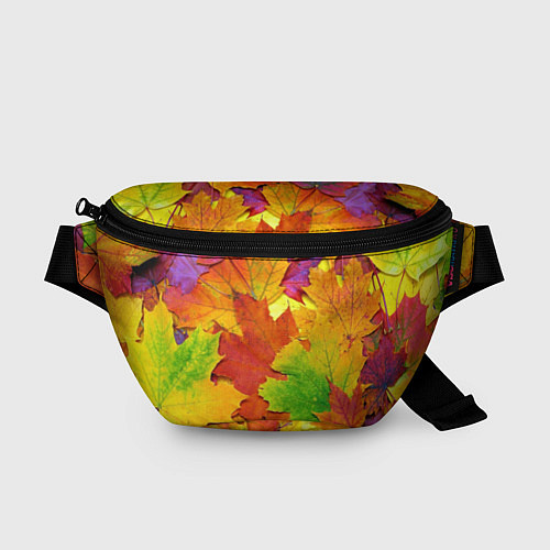 Поясная сумка Осенние листья / 3D-принт – фото 1