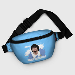 Поясная сумка Диего Марадона, цвет: 3D-принт — фото 2