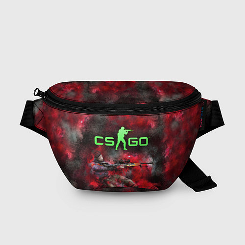 Поясная сумка CS GO Red heat / 3D-принт – фото 1