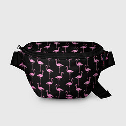 Поясная сумка Фламинго Чёрная