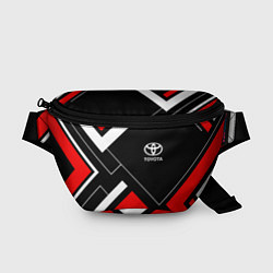 Поясная сумка Toyota, цвет: 3D-принт