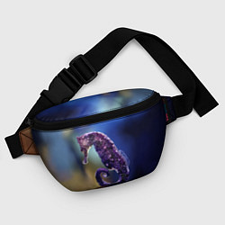 Поясная сумка Морской конёк, цвет: 3D-принт — фото 2