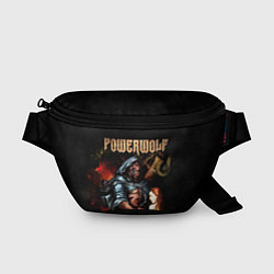 Поясная сумка Powerwolf, цвет: 3D-принт