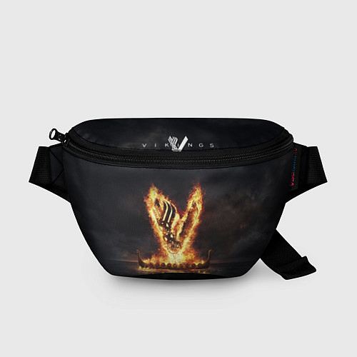Поясная сумка Викинги Vikings спина Z / 3D-принт – фото 1