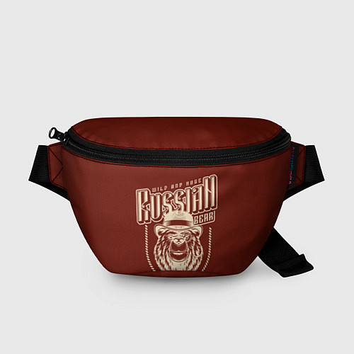 Поясная сумка Русский медведь в шляпе / 3D-принт – фото 1