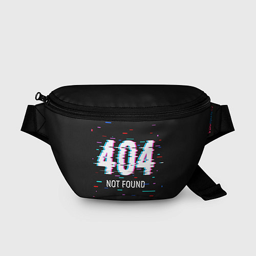 Поясная сумка Глитч 404 / 3D-принт – фото 1