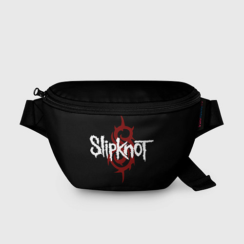 Поясная сумка Slipknot Надпись / 3D-принт – фото 1