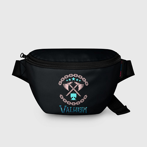 Поясная сумка Valheim лого и цепи / 3D-принт – фото 1