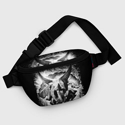Поясная сумка Трицератопс Динозавр, цвет: 3D-принт — фото 2