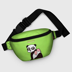 Поясная сумка Святая панда, цвет: 3D-принт — фото 2