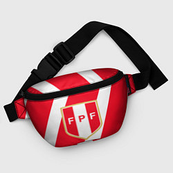 Поясная сумка Сборная Перу, цвет: 3D-принт — фото 2