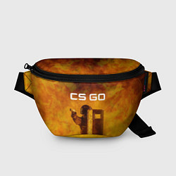 Поясная сумка CS GO SWAT КС ГО Z, цвет: 3D-принт