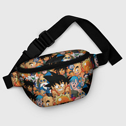 Поясная сумка Dragon Ball главные герои, цвет: 3D-принт — фото 2