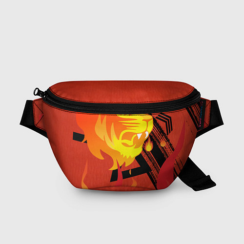 Поясная сумка Огненный лев / 3D-принт – фото 1