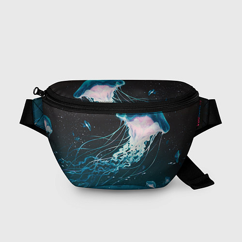 Поясная сумка Рисунок медуза / 3D-принт – фото 1