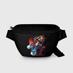 Поясная сумка Sonics team, цвет: 3D-принт