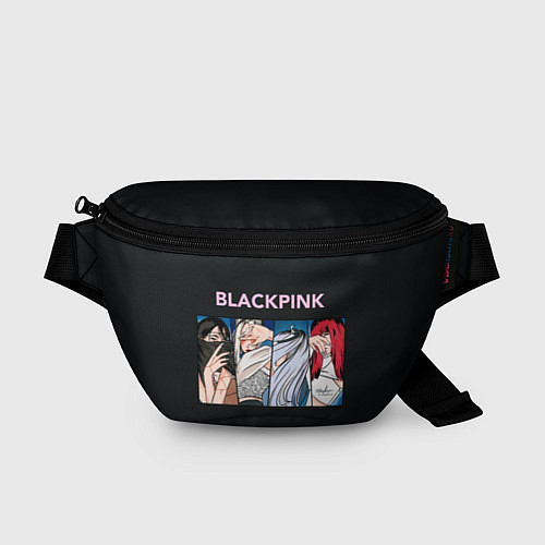 Поясная сумка Hide eyes Blackpink / 3D-принт – фото 1