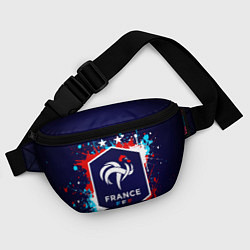 Поясная сумка Сборная Франции, цвет: 3D-принт — фото 2
