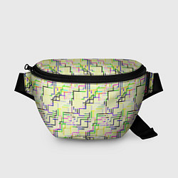 Поясная сумка Geometric Color, цвет: 3D-принт
