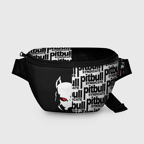 Поясная сумка PITBULL SYNDICATE ПИТБУДЬ / 3D-принт – фото 1
