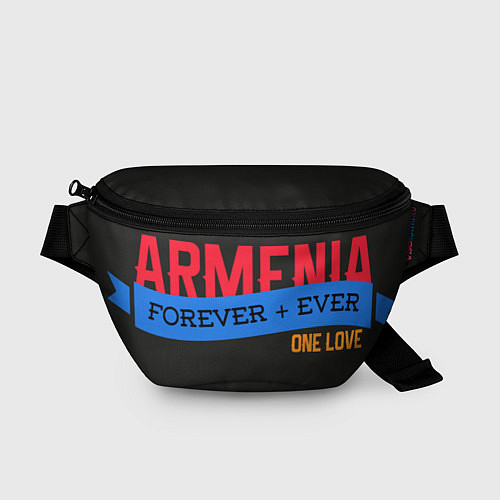 Поясная сумка Armenia one love / 3D-принт – фото 1