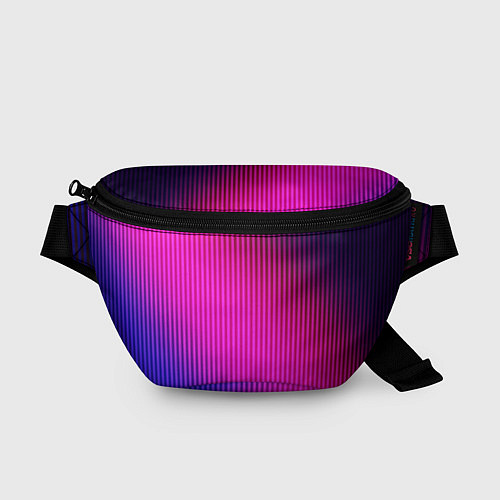 Поясная сумка Фиолетово-малиновый градиент / 3D-принт – фото 1