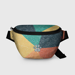 Поясная сумка Лапа на фоне АПВ 5 1 12