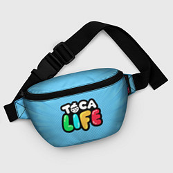 Поясная сумка Toca Life: Logo, цвет: 3D-принт — фото 2