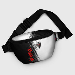 Поясная сумка Берсерк чёрной маска, цвет: 3D-принт — фото 2