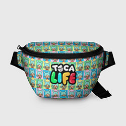 Поясная сумка Toca Boca logo Тока Бока Рита, цвет: 3D-принт