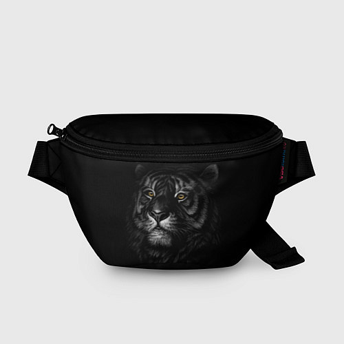 Поясная сумка Голова хищного тигра / 3D-принт – фото 1