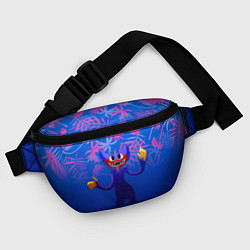 Поясная сумка Poppy Playtime Тропические листья, цвет: 3D-принт — фото 2