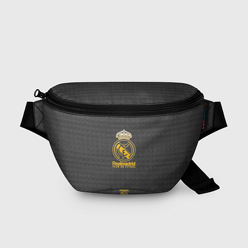 Поясная сумка Real Madrid graphite theme / 3D-принт – фото 1